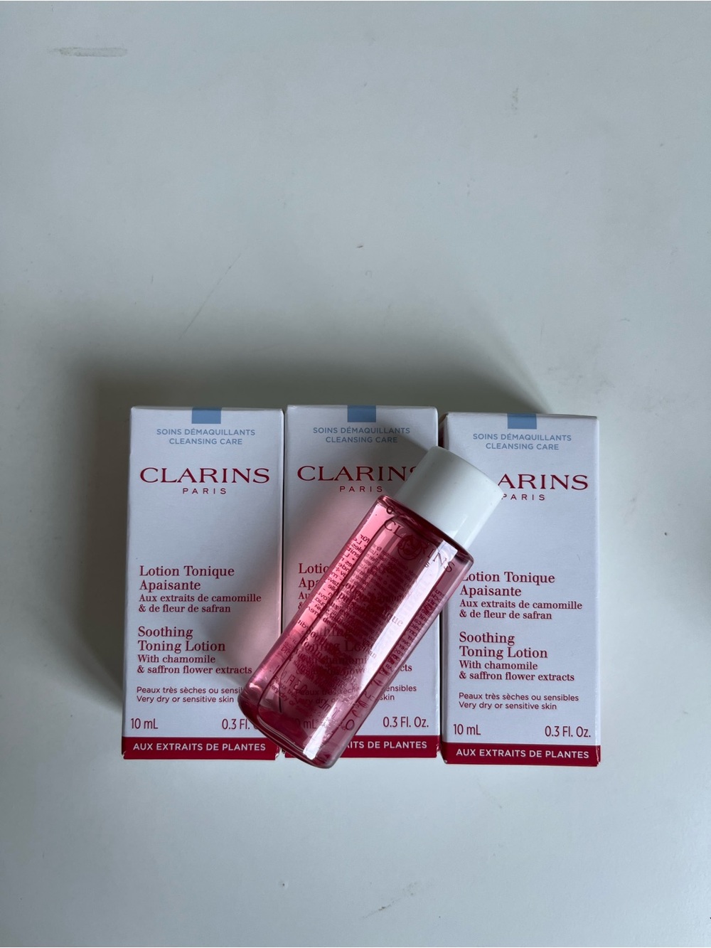 3/10$ Clarins Soothing Toning Lotion